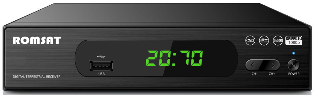 Romsat T-2070 DVB-T2 Цифровой тюнер